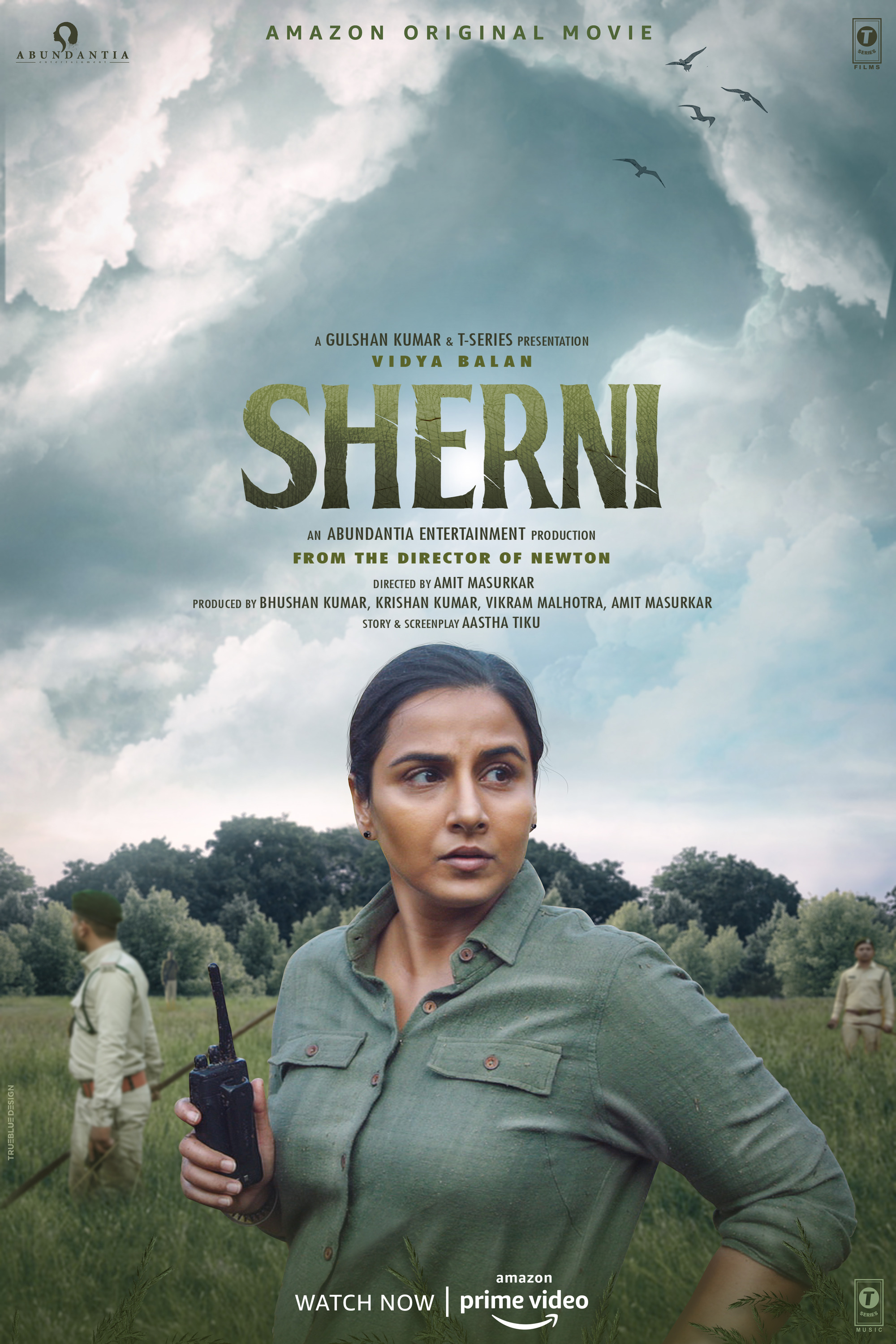 Mega Sized Movie Poster Image for Sherni (#3 of 3)
