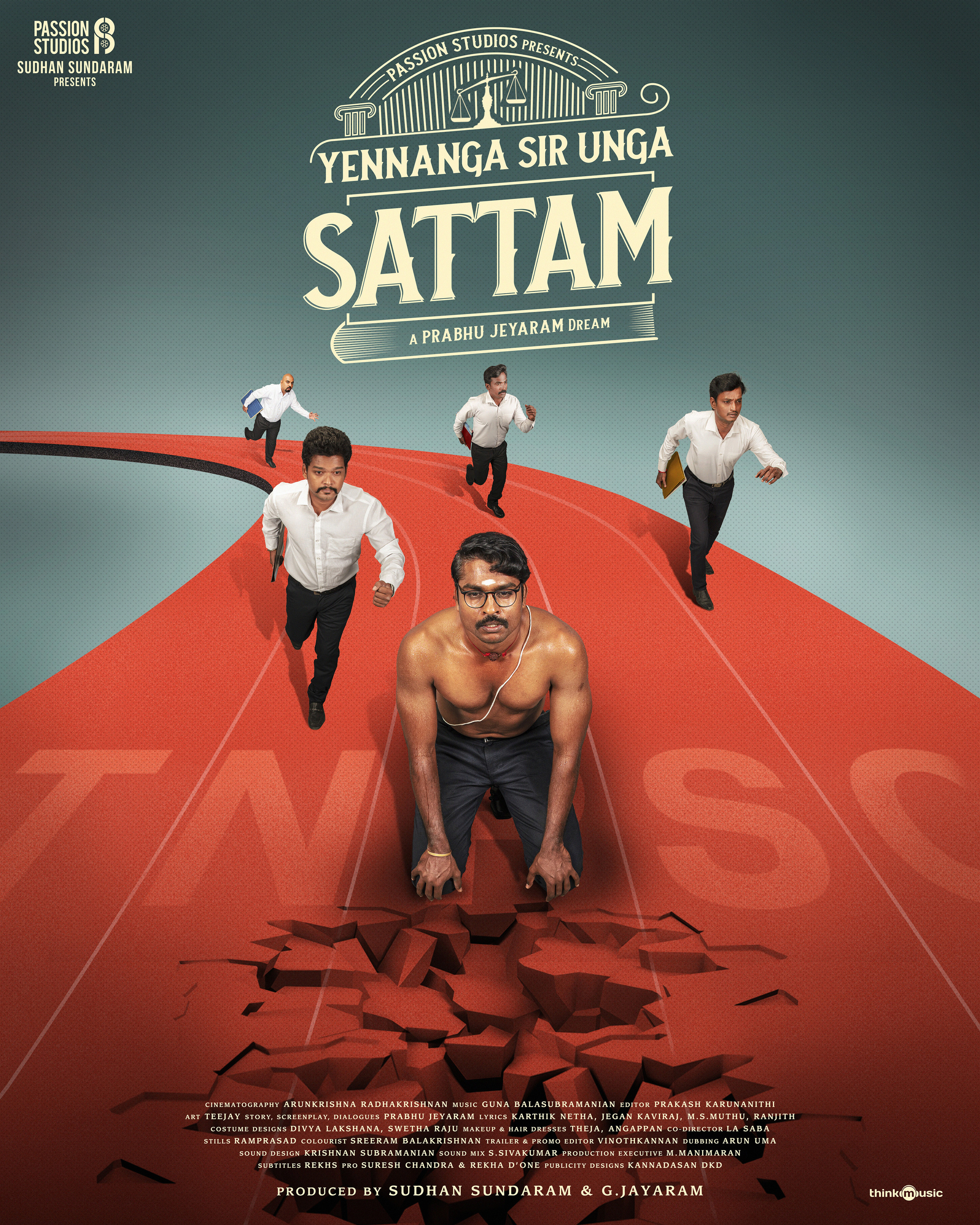 Mega Sized Movie Poster Image for Yennanga Sir Unga Sattam (#3 of 4)