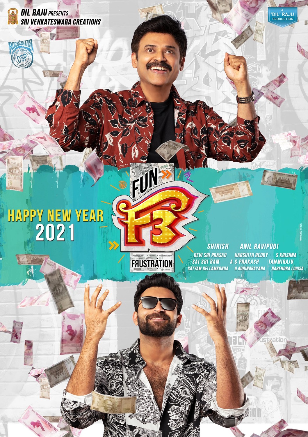 Extra Large Movie Poster Image for F3: Fun and Frustration 