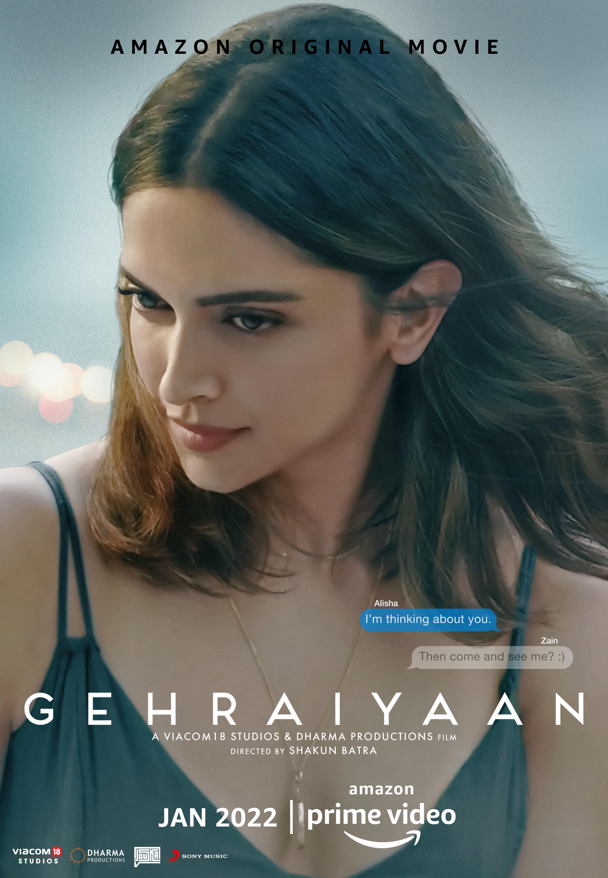 Mega Sized Movie Poster Image for Gehraiyaan (#17 of 18)