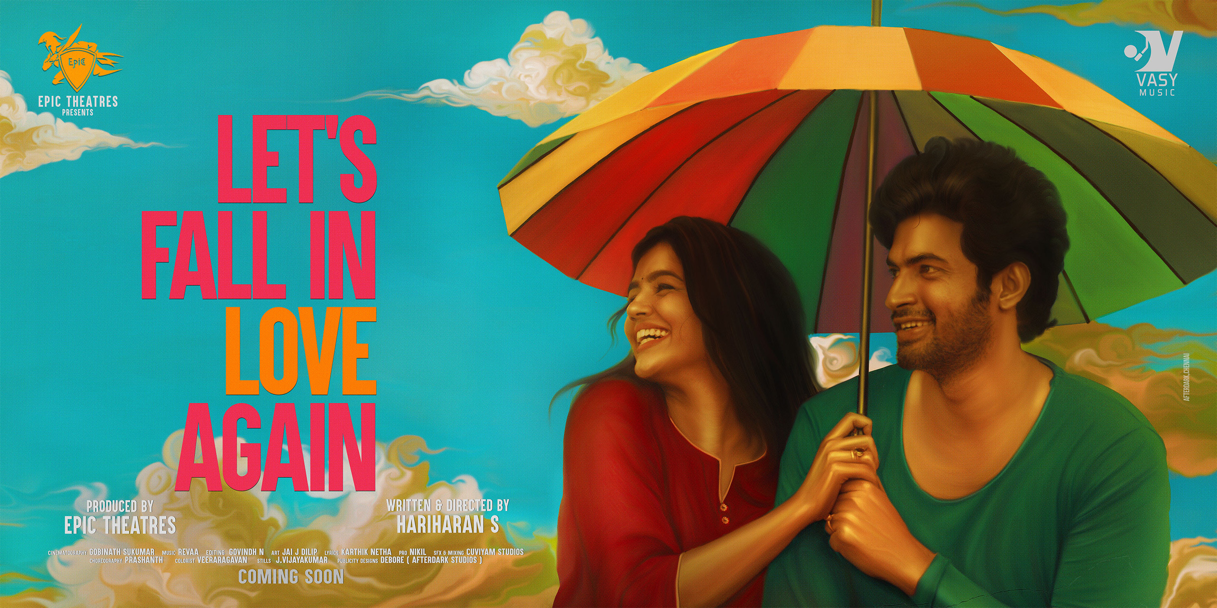 Mega Sized Movie Poster Image for Let's Fall in Love Again (#1 of 2)