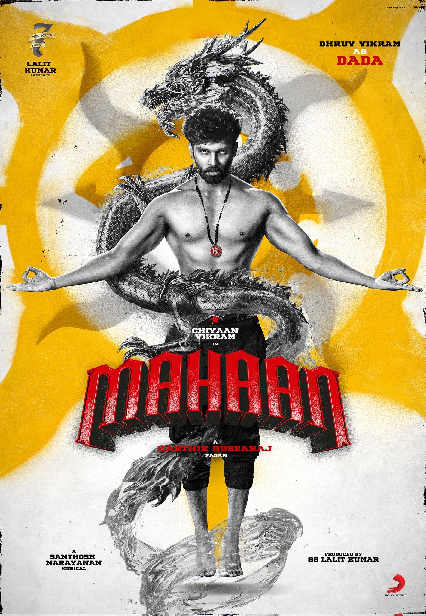 Mega Sized Movie Poster Image for Mahaan (#7 of 9)