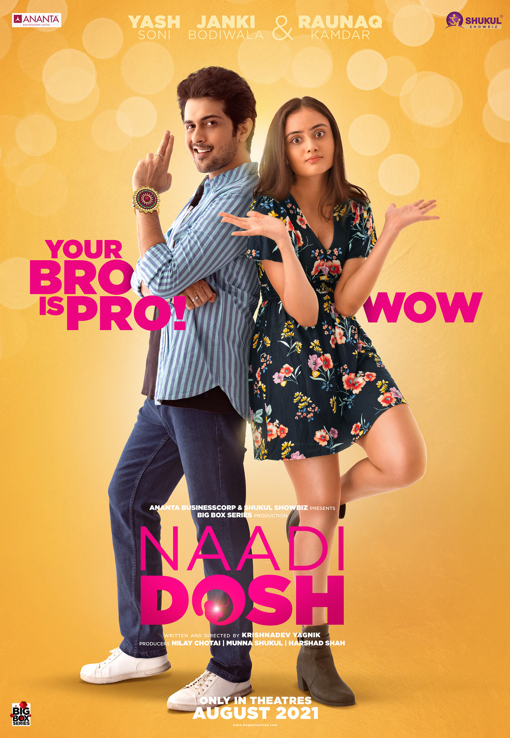 Extra Large Movie Poster Image for Naadi Dosh (#2 of 4)