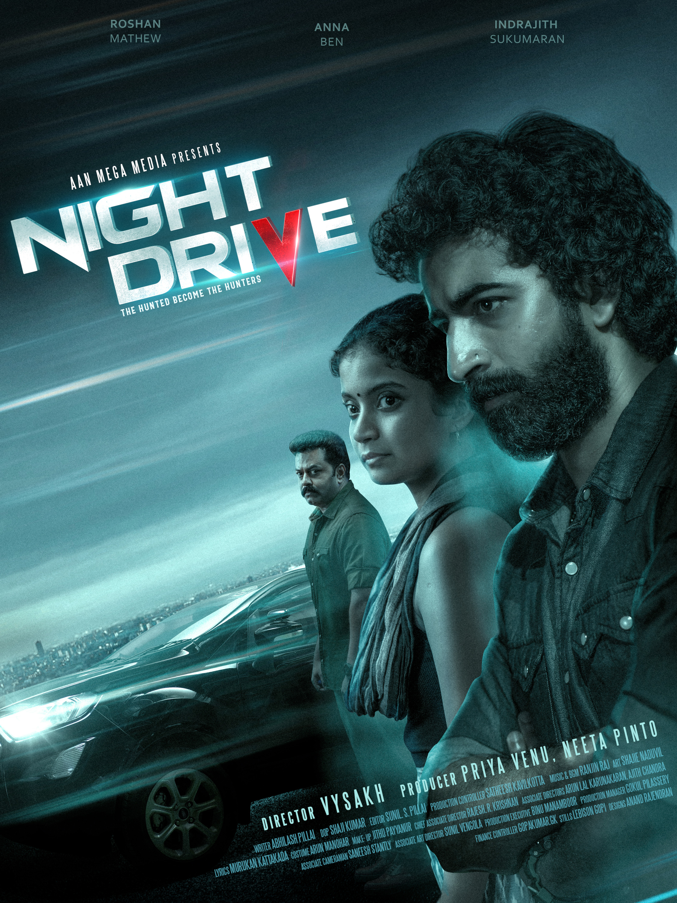 Mega Sized Movie Poster Image for Night Drive (#1 of 3)