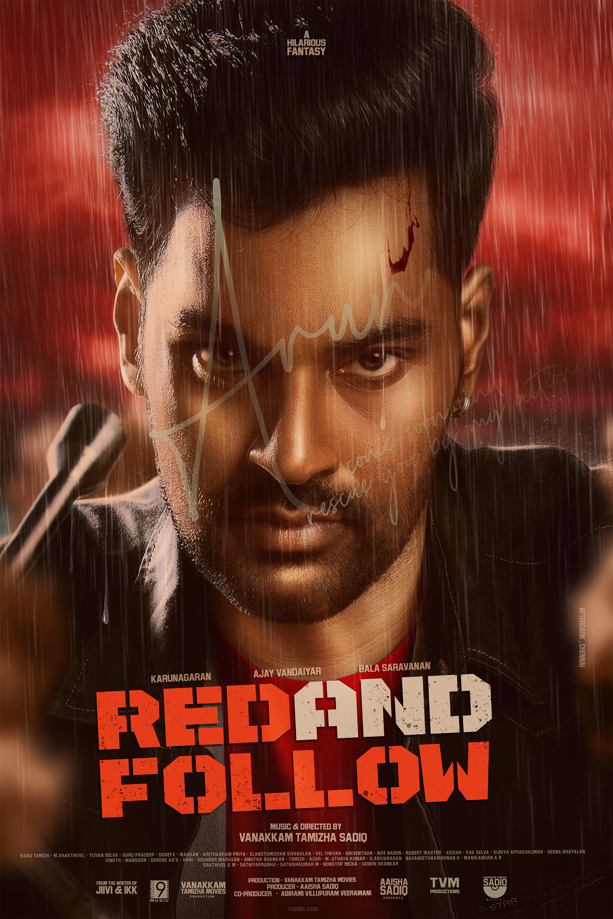 Mega Sized Movie Poster Image for Red and Follow (#10 of 10)