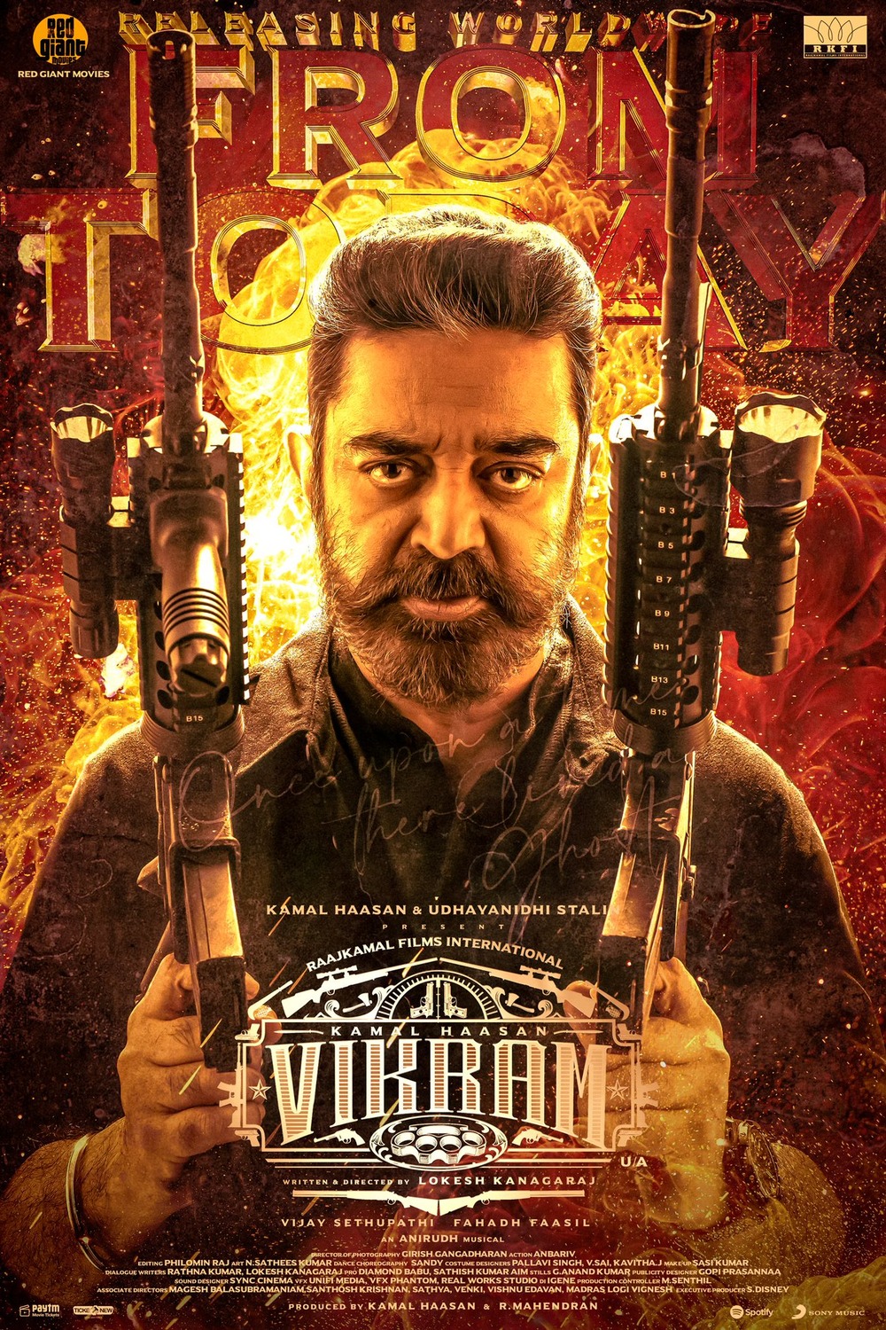Extra Large Movie Poster Image for Vikram 