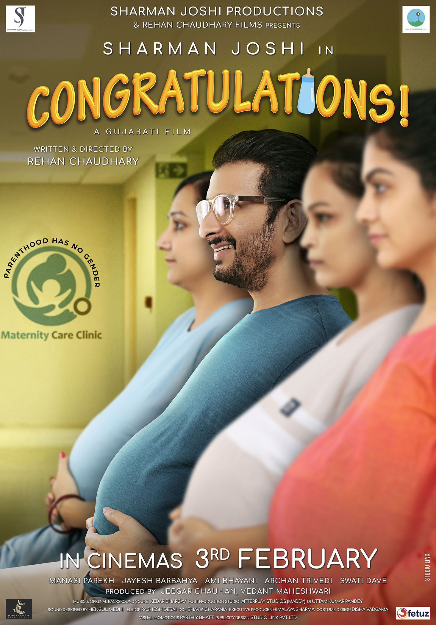 Mega Sized Movie Poster Image for Congratulations (#2 of 3)