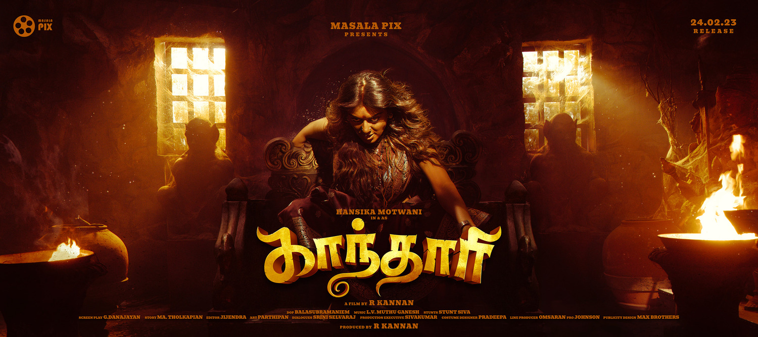 Extra Large Movie Poster Image for Gandhari 