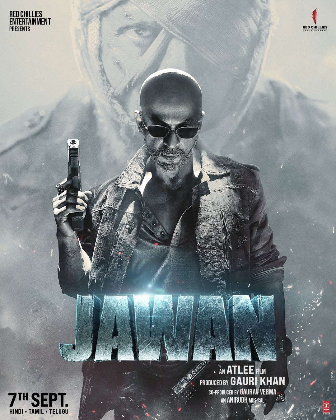 Extra Large Movie Poster Image for Jawan 