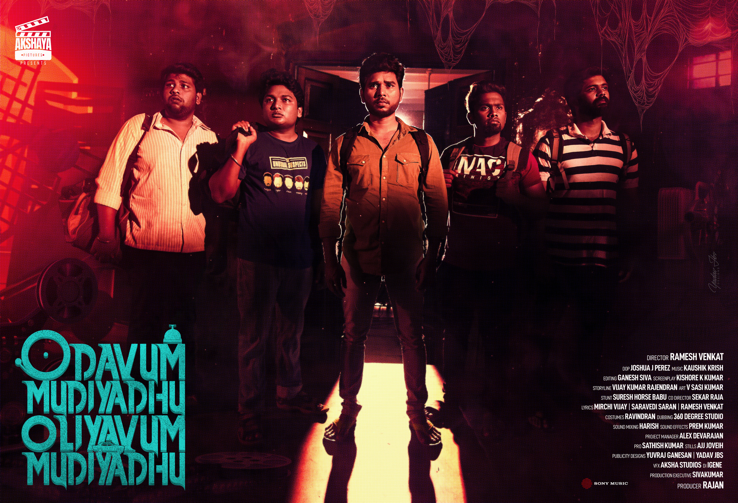 Mega Sized Movie Poster Image for Odavum Mudiyadhu Oliyavum Mudiyadhu (#4 of 4)