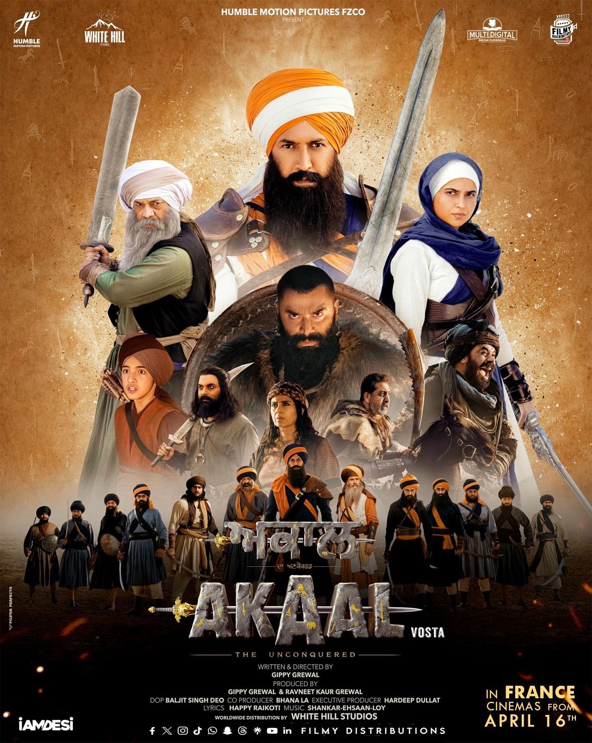 Extra Large Movie Poster Image for Akaal: The Unconquered (#3 of 3)