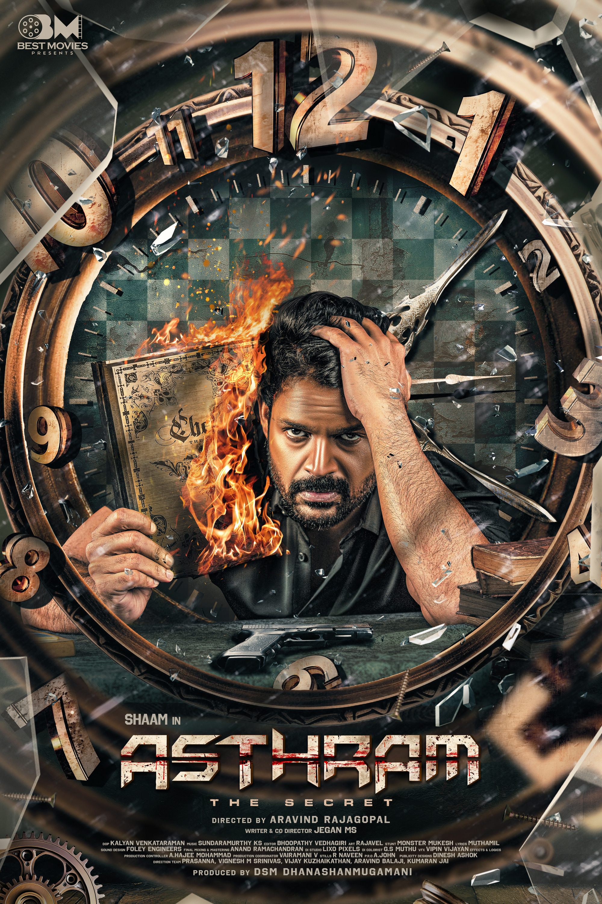 Mega Sized Movie Poster Image for Asthram (#2 of 2)