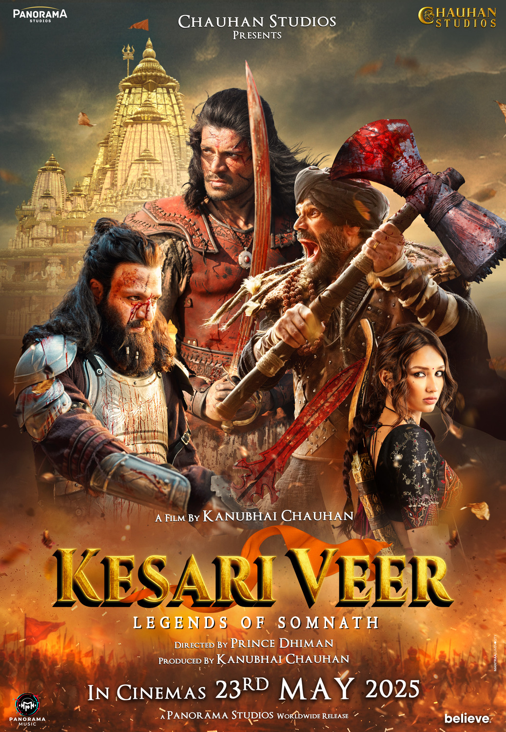 Extra Large Movie Poster Image for Kesari Veer (#1 of 6)