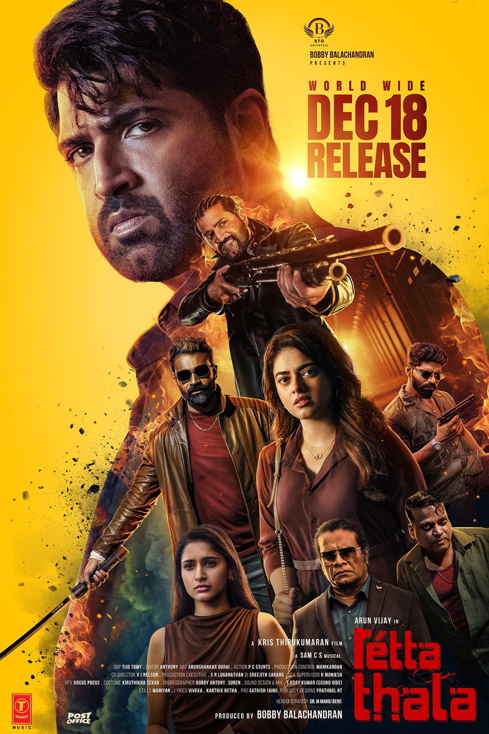 Extra Large Movie Poster Image for Retta Thala (#4 of 4)