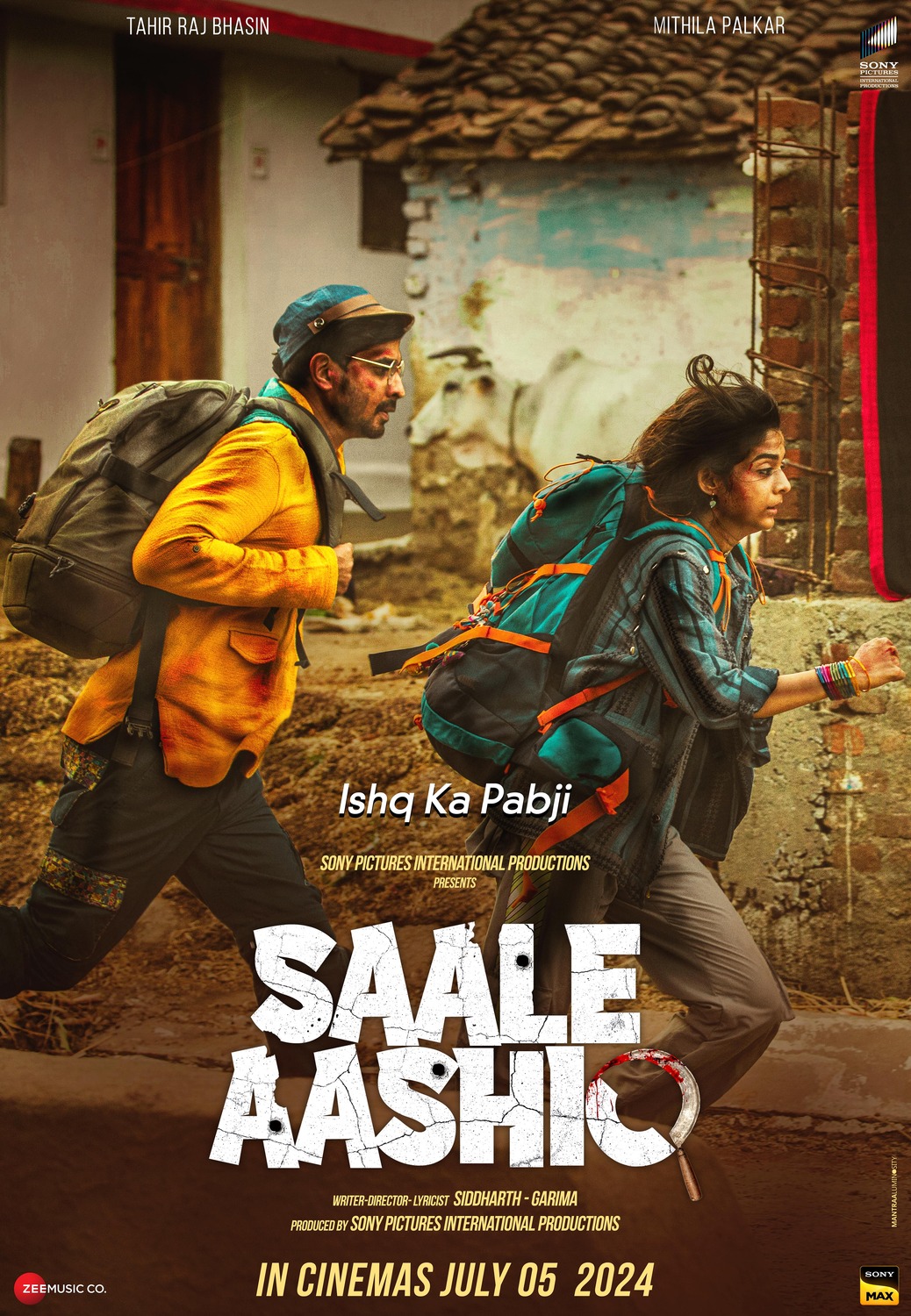 Extra Large Movie Poster Image for Saale Aashiq (#5 of 8)
