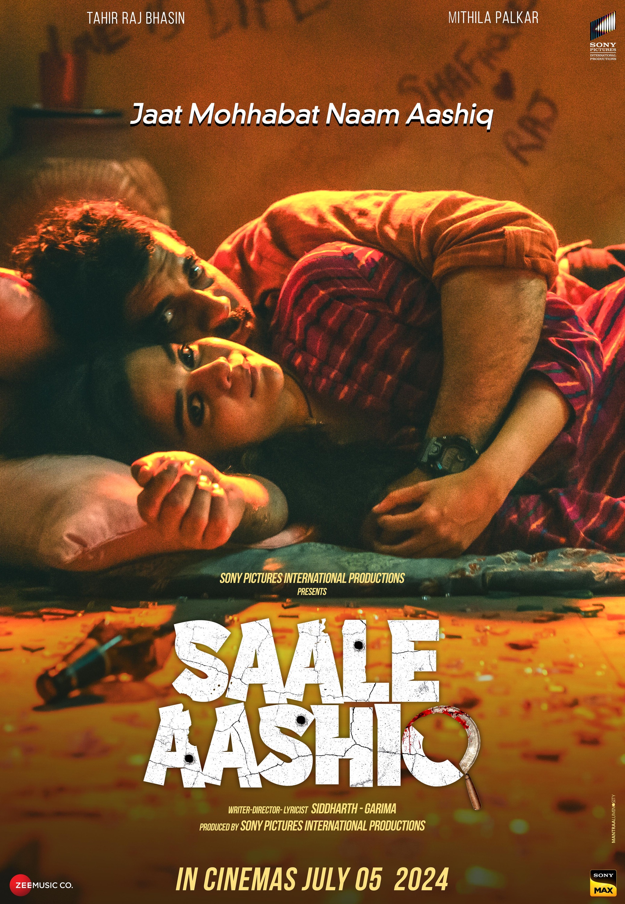 Mega Sized Movie Poster Image for Saale Aashiq (#8 of 8)