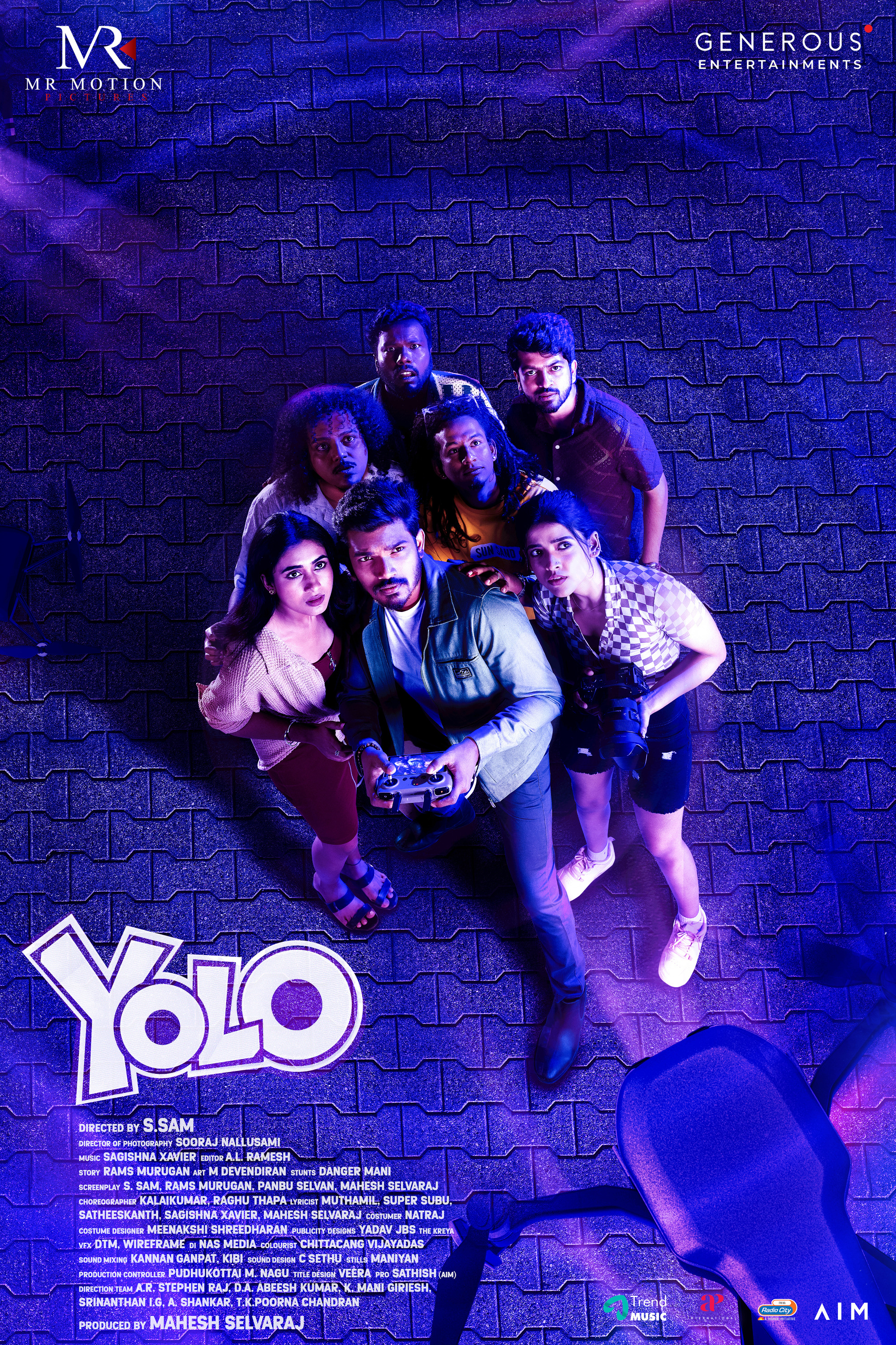 Mega Sized Movie Poster Image for YOLO (#3 of 8)