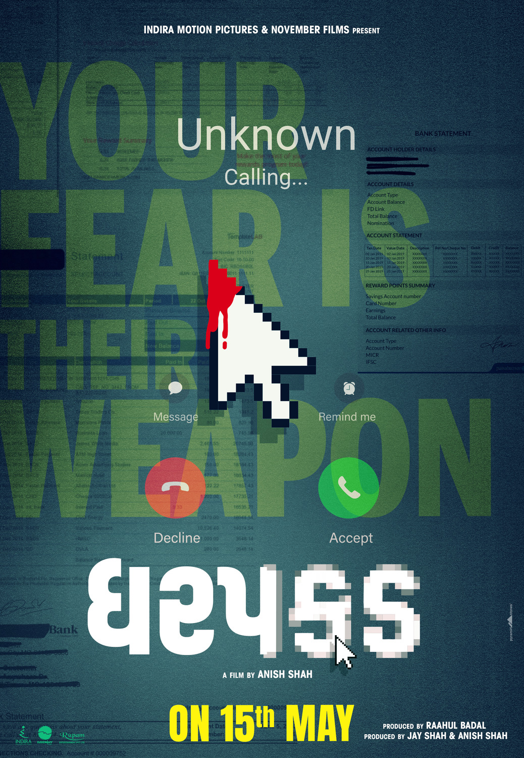 Extra Large Movie Poster Image for Dharpakad 