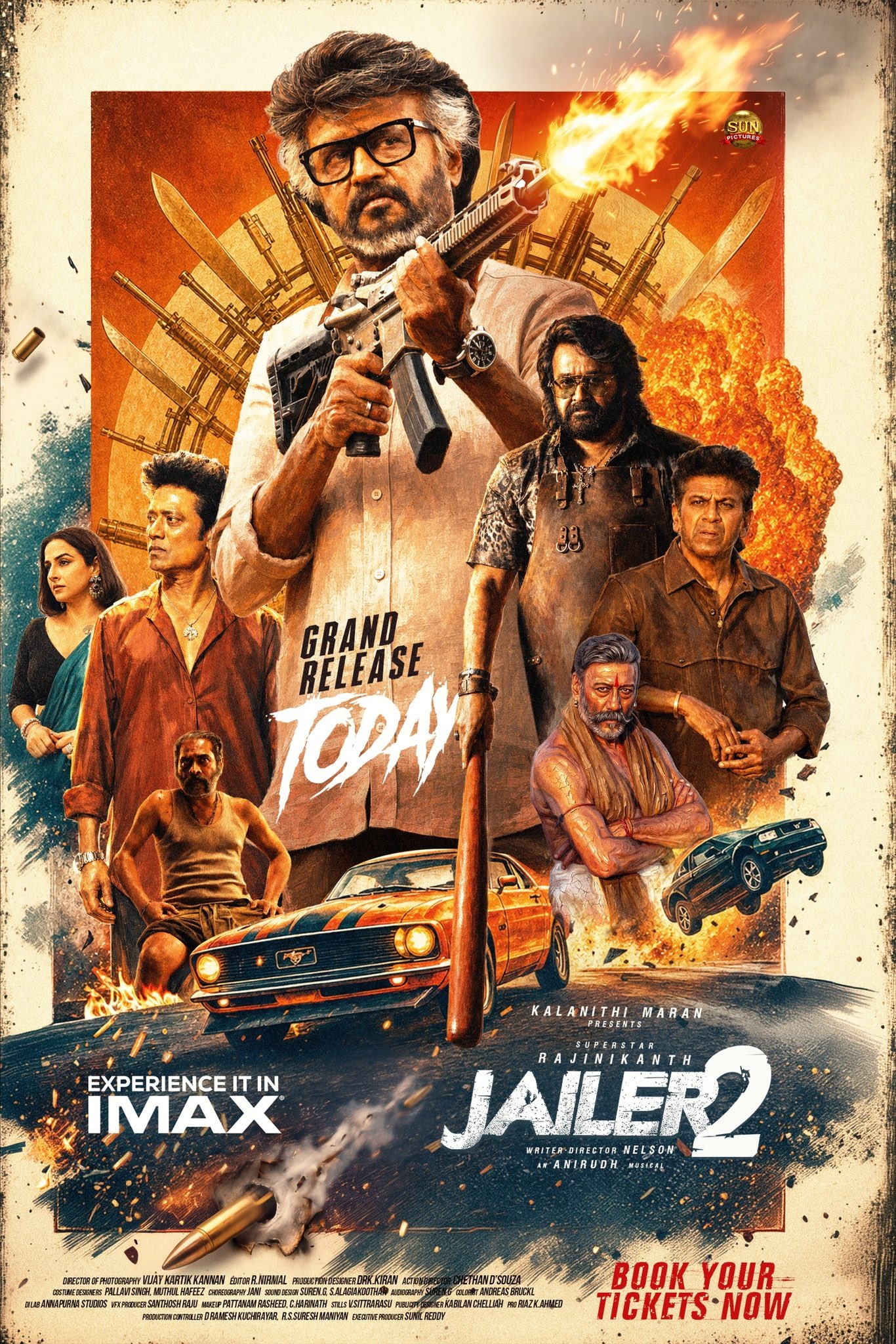 Mega Sized Movie Poster Image for Jailer 2 