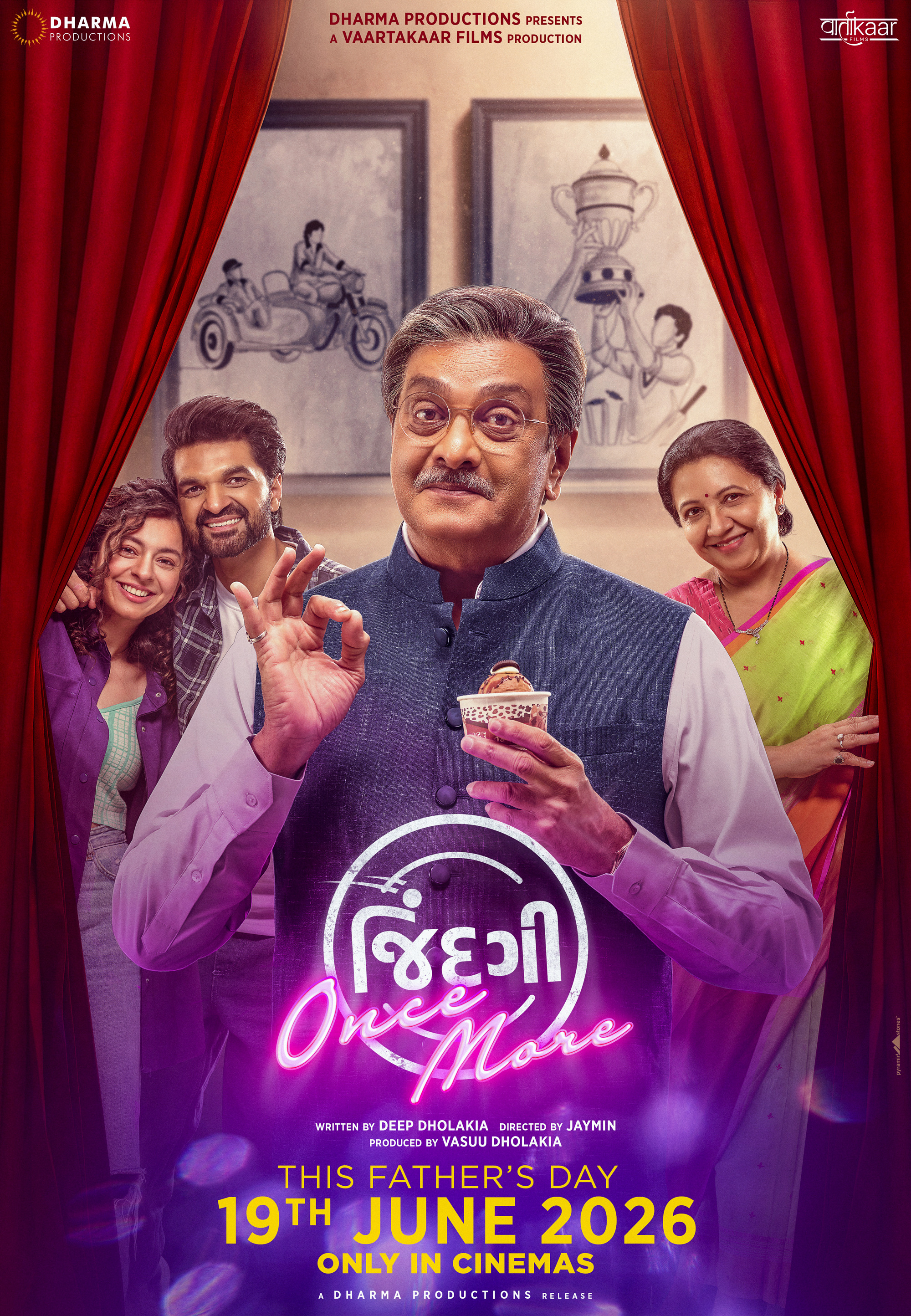Mega Sized Movie Poster Image for Jindagi Once More 