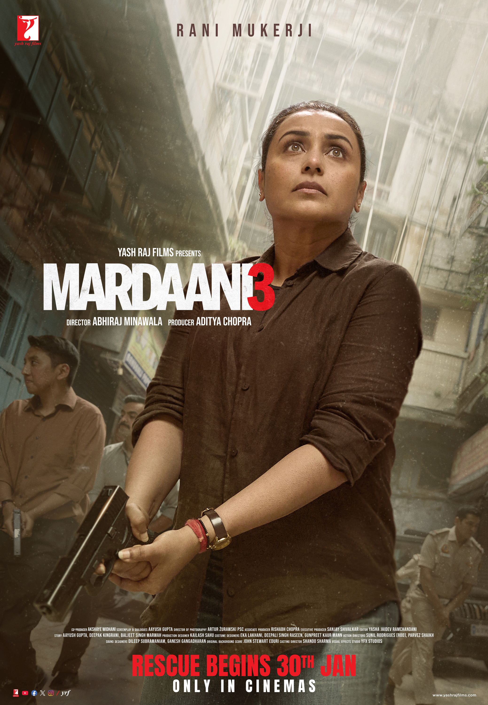 Mega Sized Movie Poster Image for Mardaani 3 (#2 of 3)