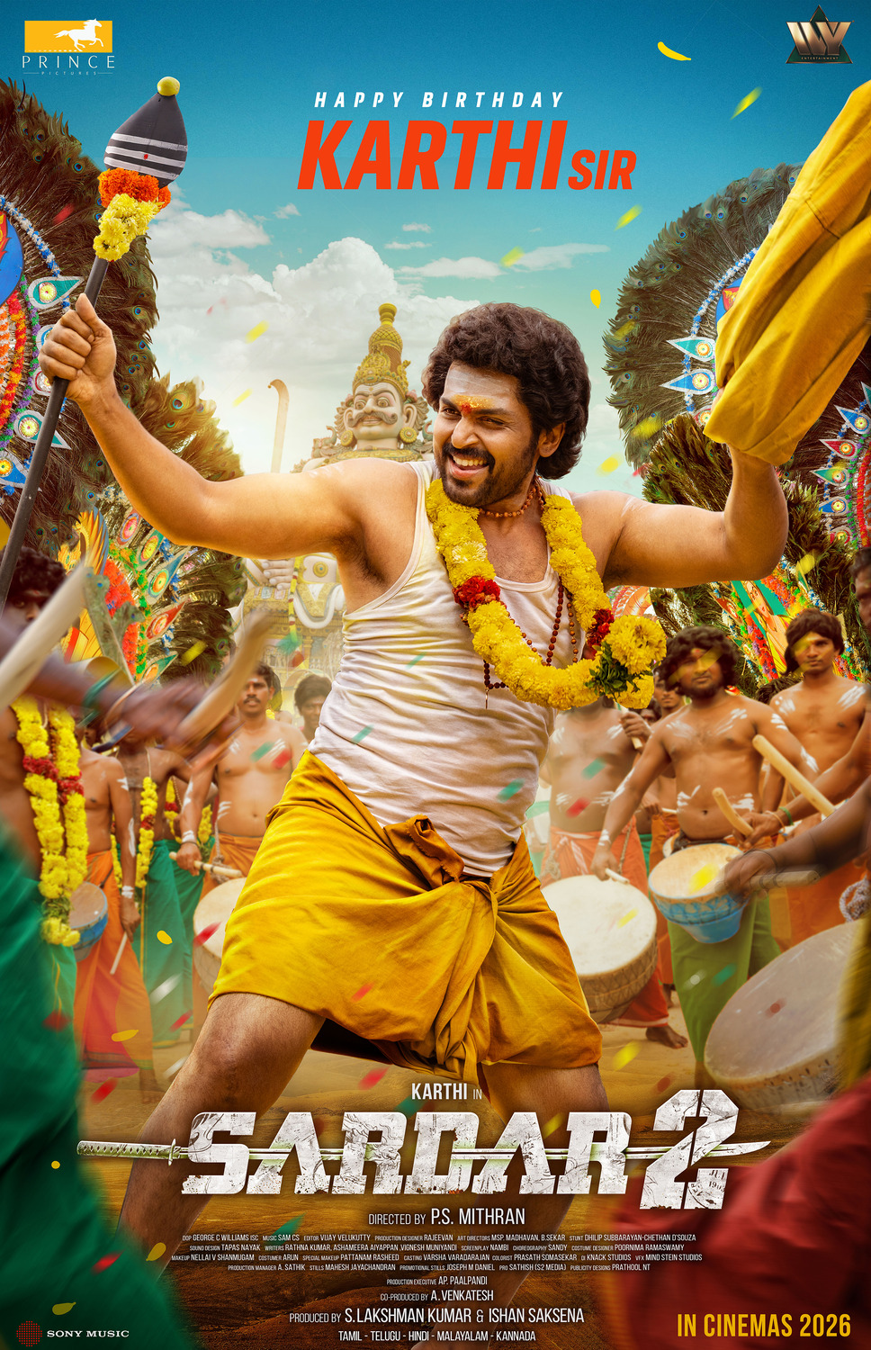 Extra Large Movie Poster Image for Sardar 2 (#2 of 2)