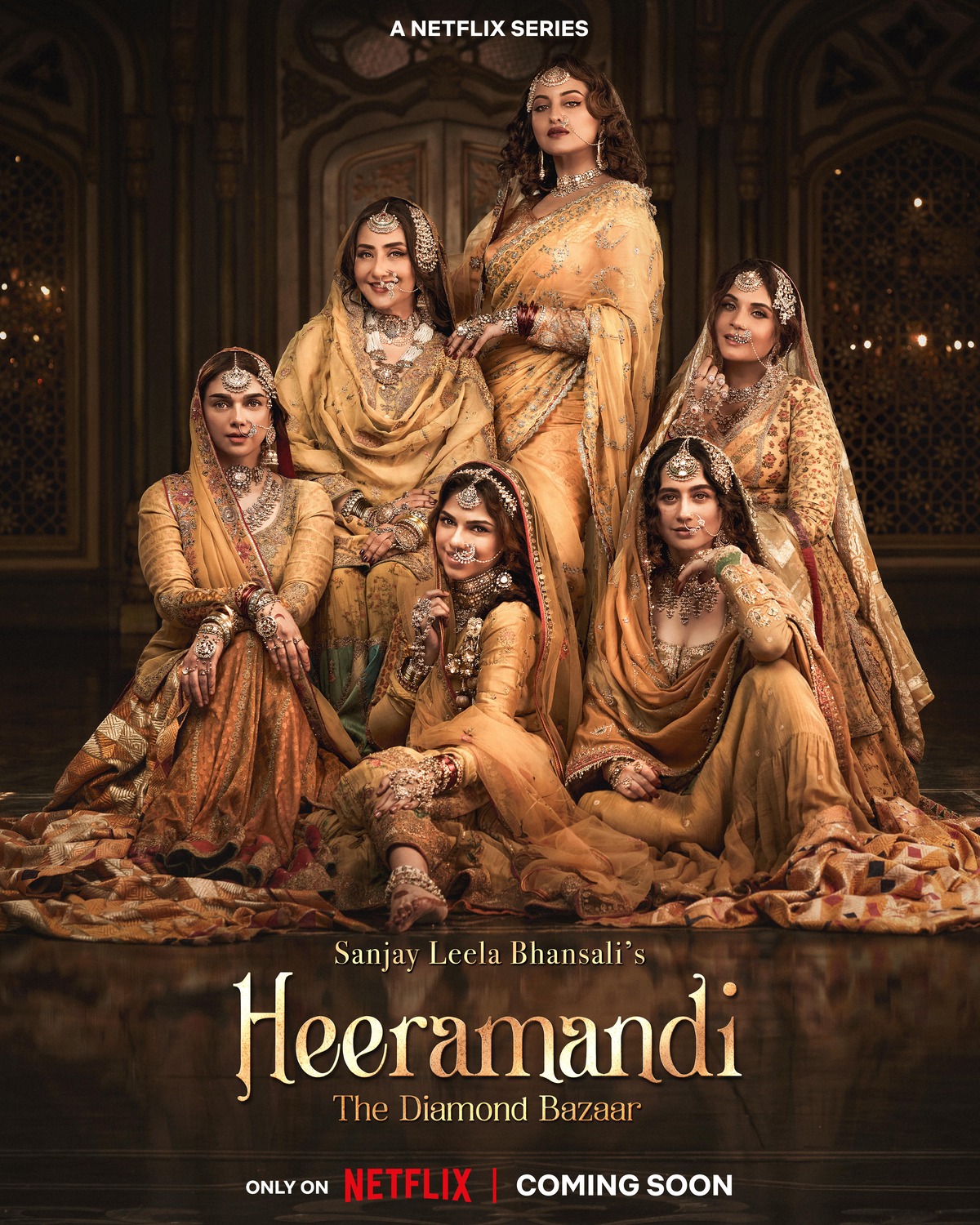 Extra Large TV Poster Image for Heeramandi: The Diamond Bazaar 