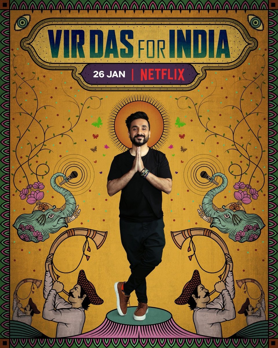 Extra Large TV Poster Image for Vir Das: For India 
