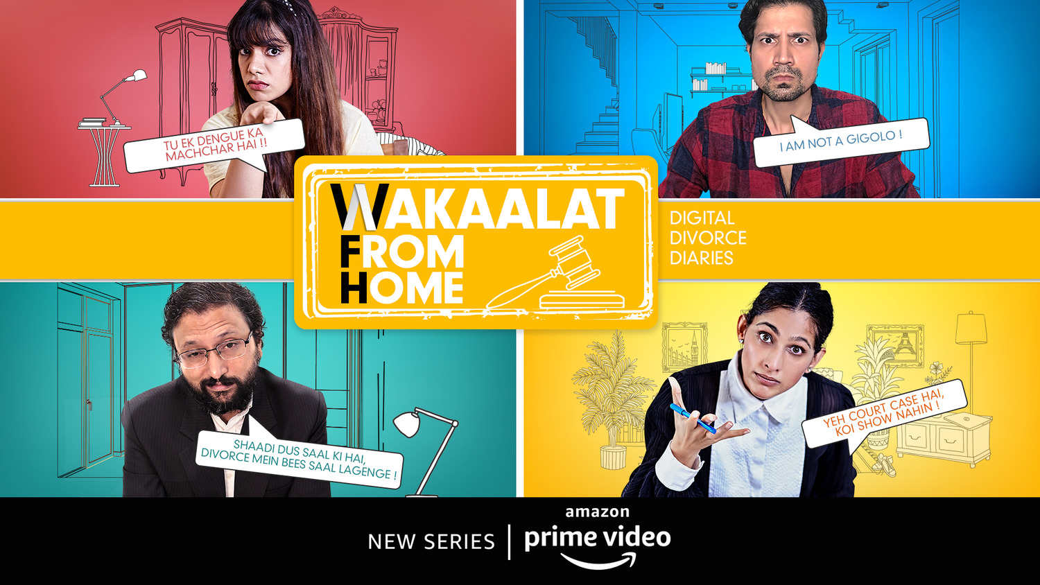 Extra Large TV Poster Image for Wakaalat from Home (#4 of 4)