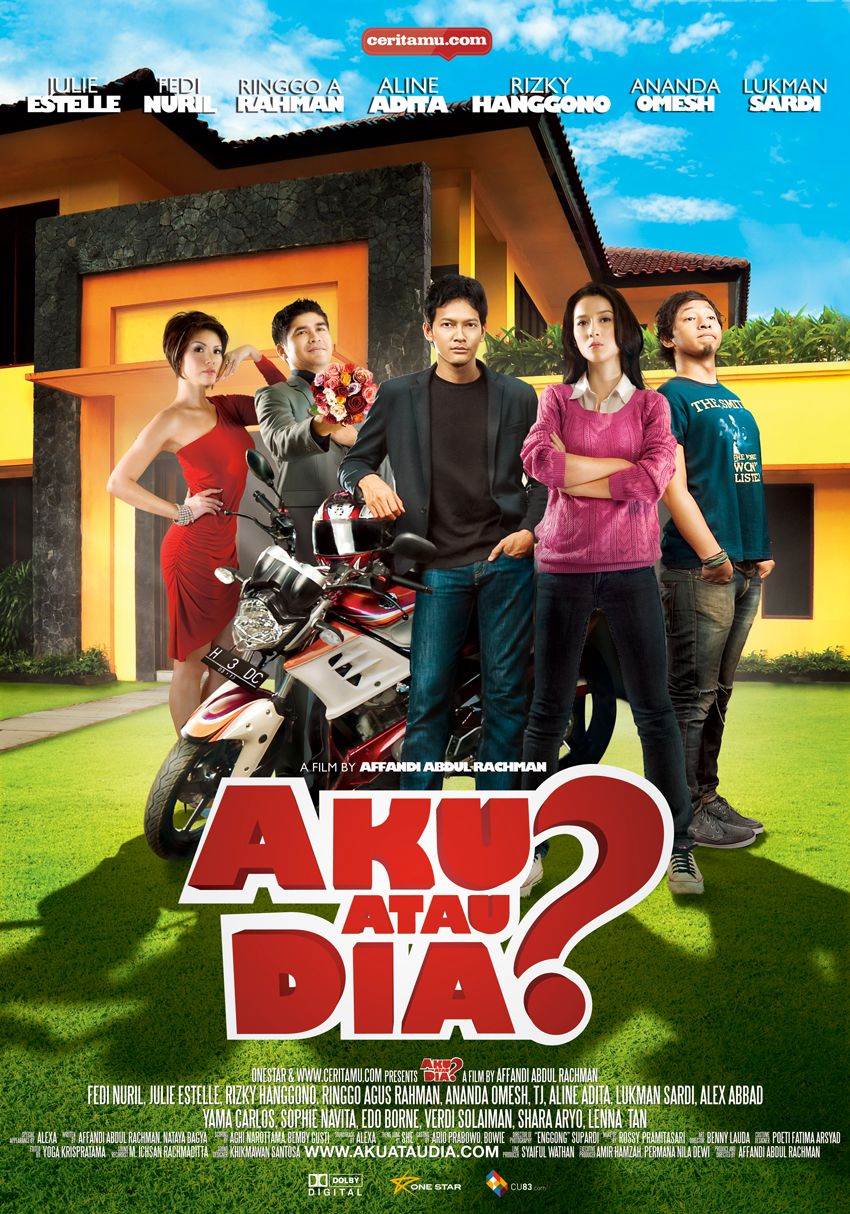 Extra Large Movie Poster Image for Aku atau dia? (#2 of 2)
