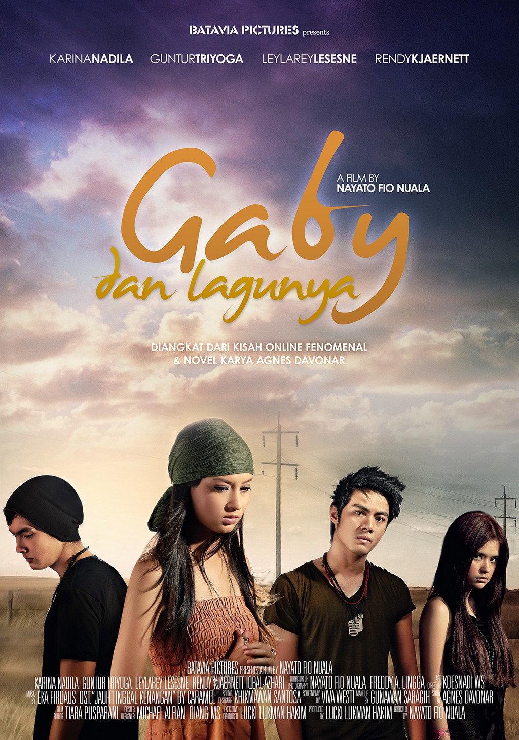 Extra Large Movie Poster Image for Gaby dan lagunya 