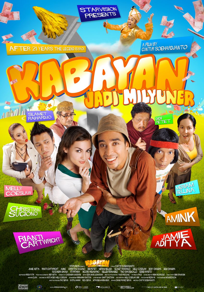 Extra Large Movie Poster Image for Kabayan, Jadi Milyuner (#2 of 2)