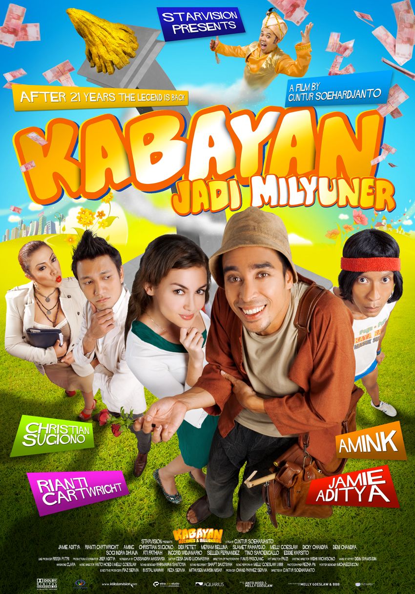 Extra Large Movie Poster Image for Kabayan, Jadi Milyuner (#1 of 2)