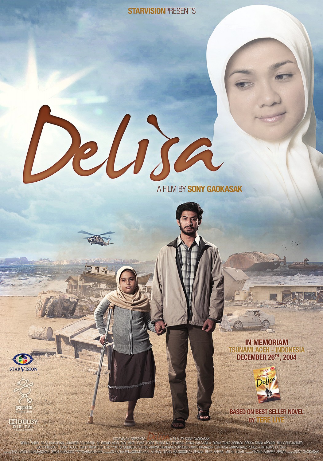 Extra Large Movie Poster Image for Hafalan shalat Delisa (#2 of 2)