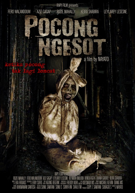 Pocong ngesot Movie Poster