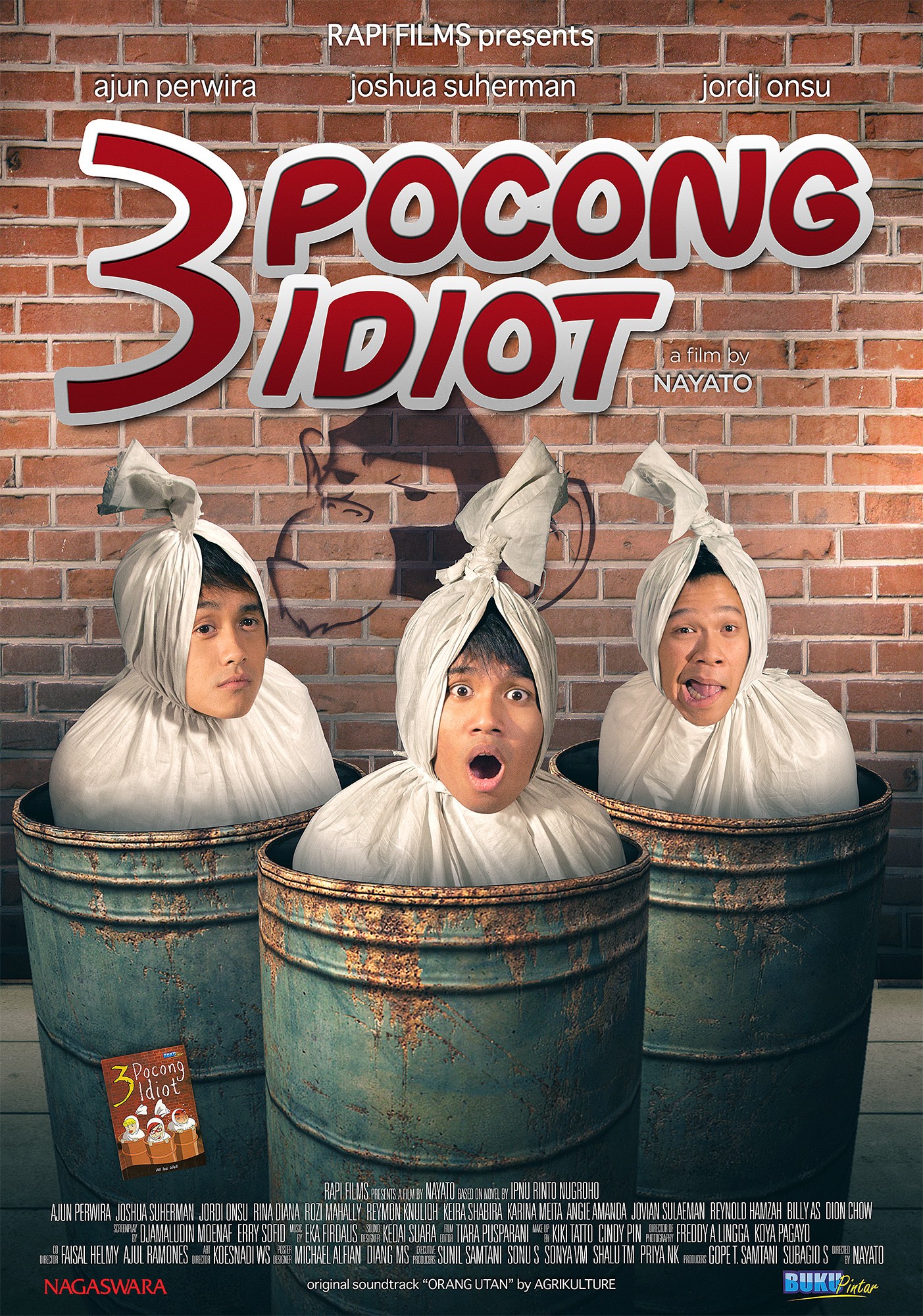 Mega Sized Movie Poster Image for 3 pocong idiot (#2 of 2)