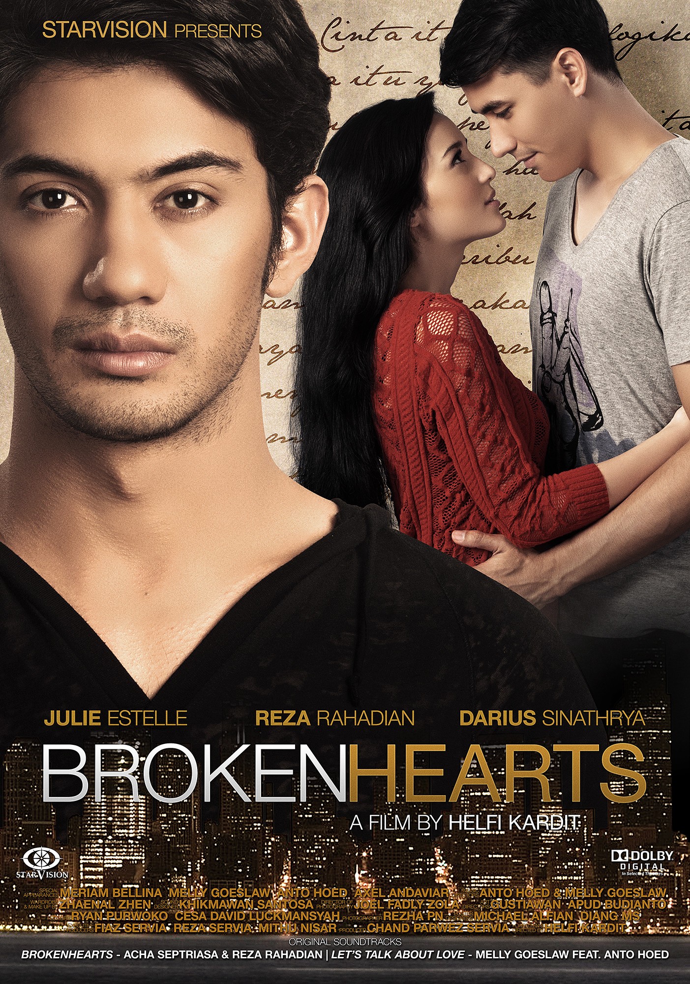 Mega Sized Movie Poster Image for Brokenhearts (#2 of 3)