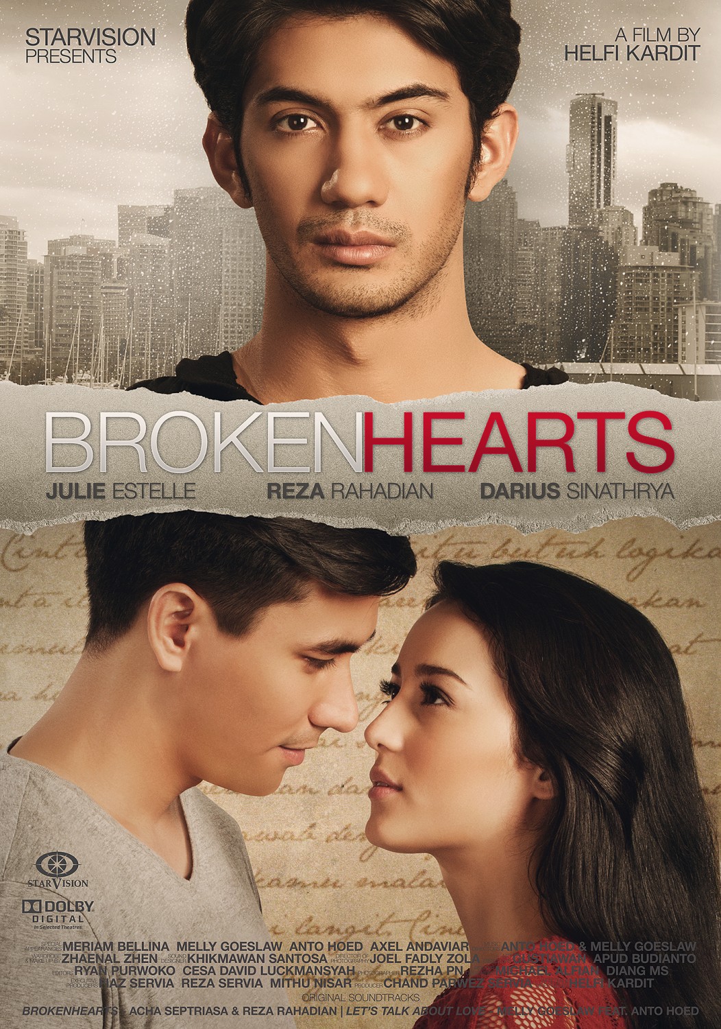 Extra Large Movie Poster Image for Brokenhearts (#1 of 3)