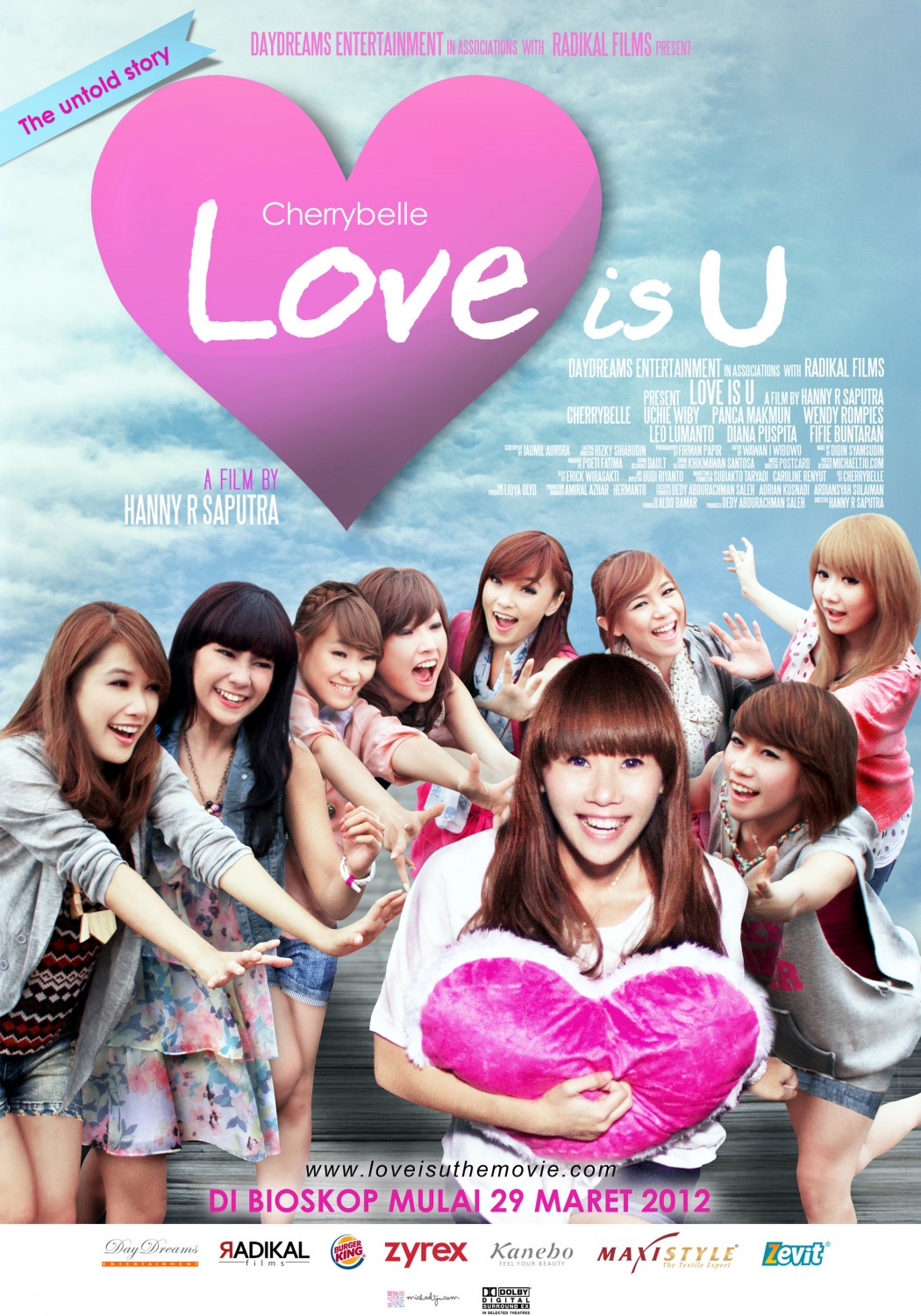 Extra Large Movie Poster Image for Love Is U 