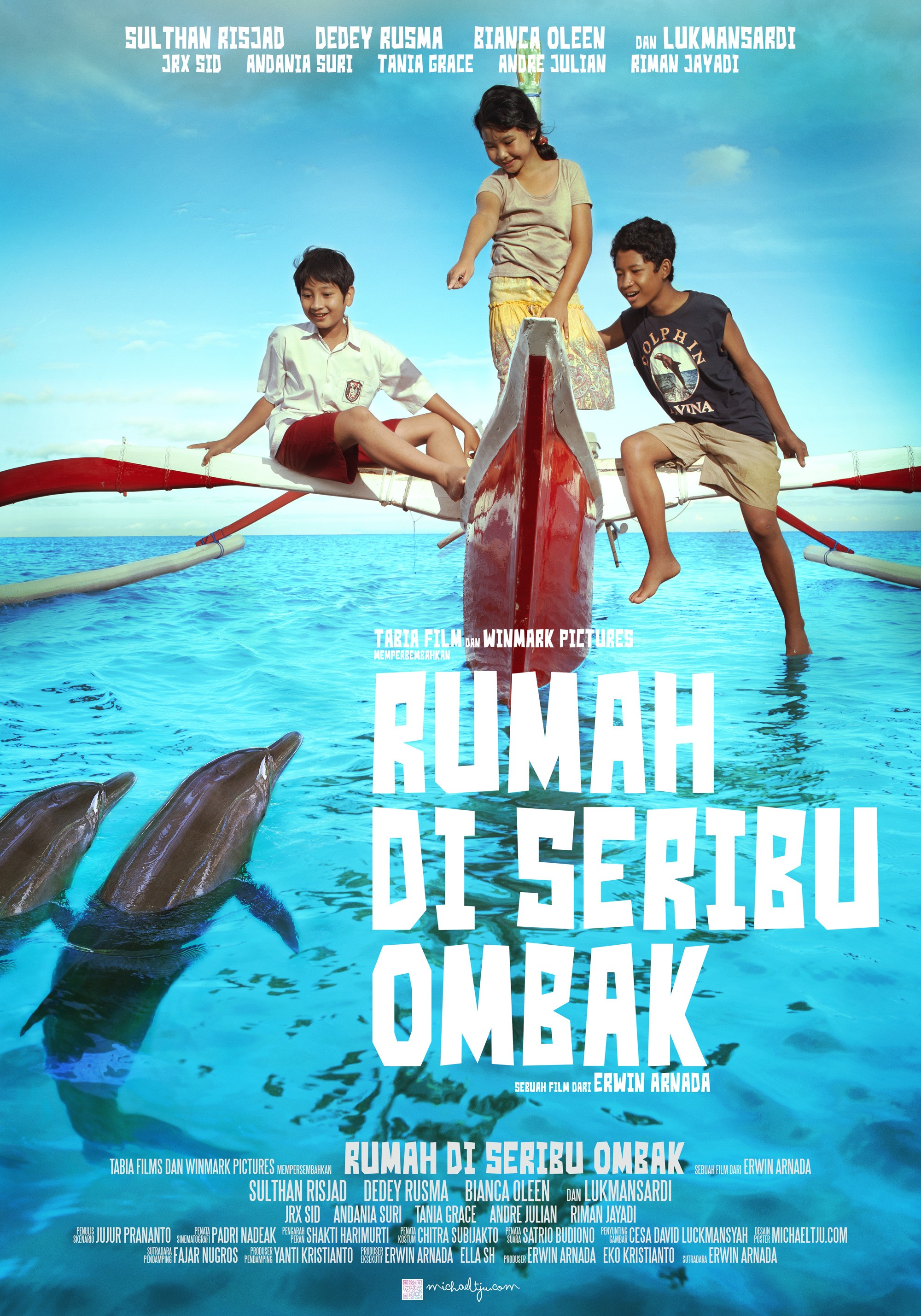 Mega Sized Movie Poster Image for Rumah di seribu ombak (#1 of 4)