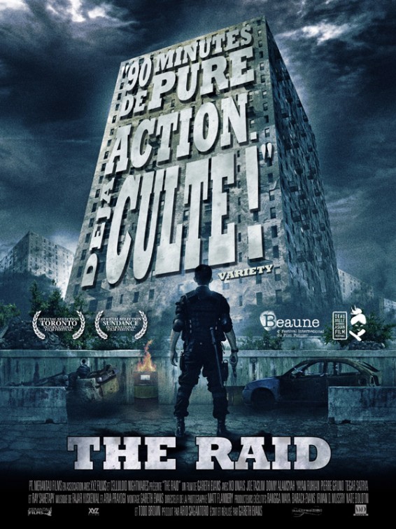 Risultati immagini per the raid poster
