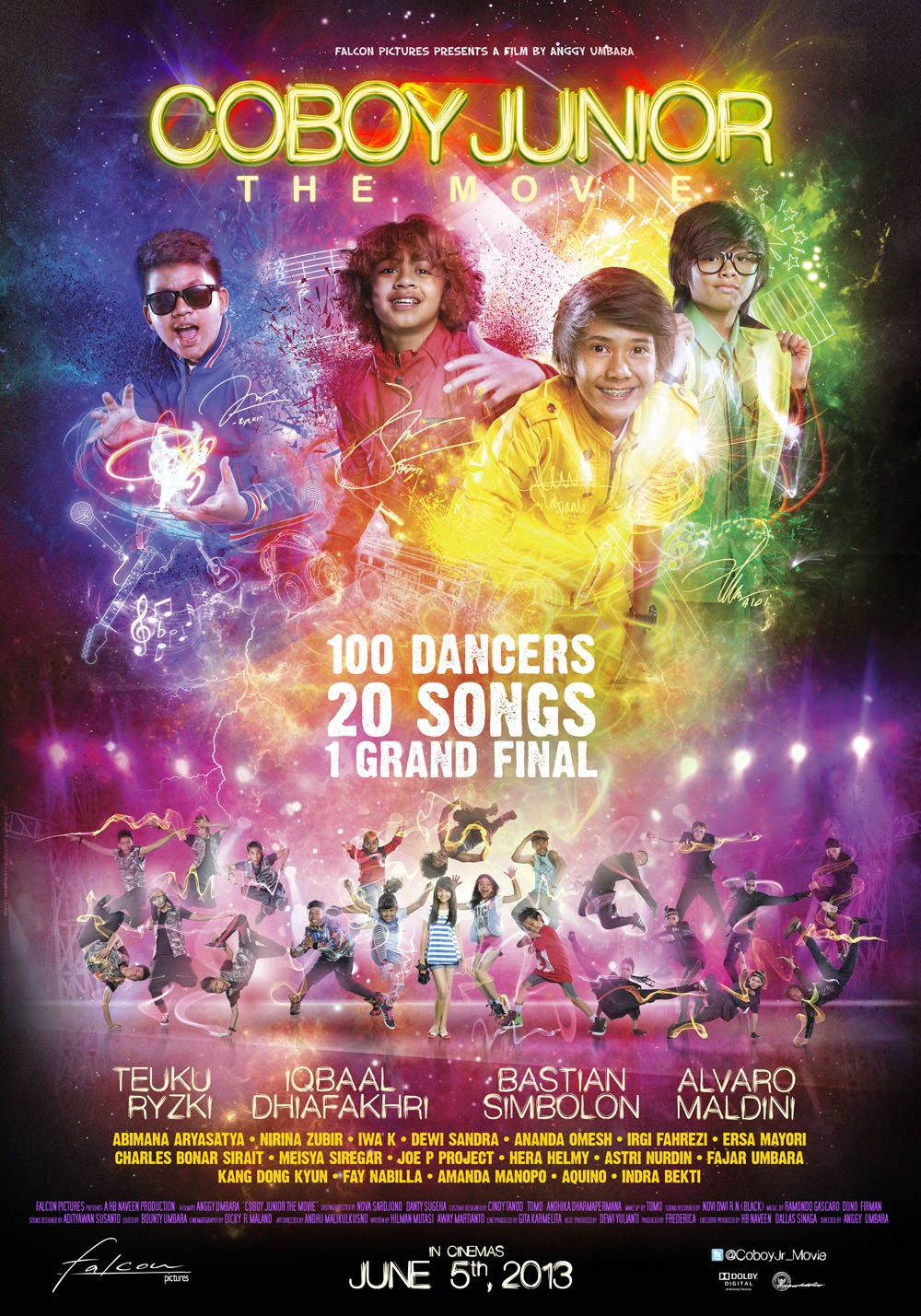 Extra Large Movie Poster Image for Coboy Junior The Movie (#2 of 2)