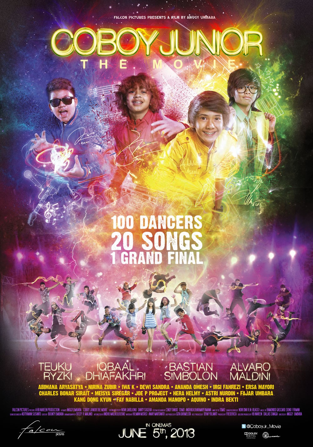 Extra Large Movie Poster Image for Coboy Junior The Movie (#2 of 2)