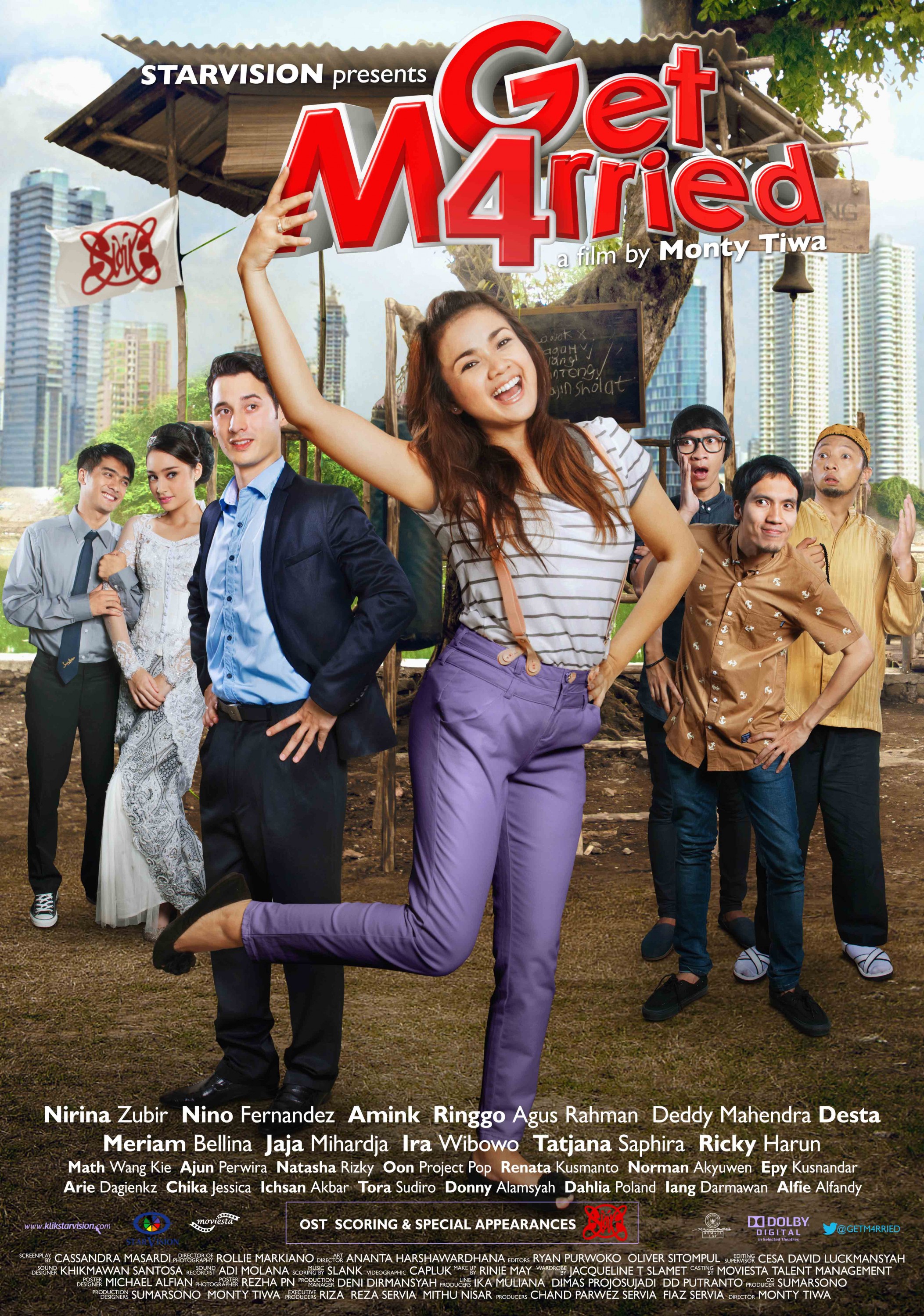 Mega Sized Movie Poster Image for Get Married 4 