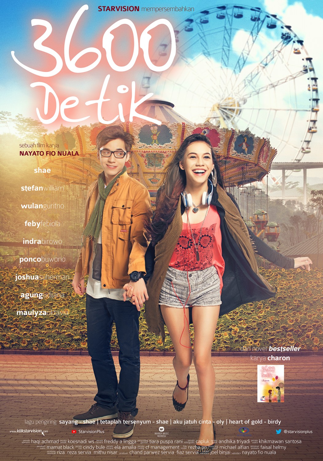 Extra Large Movie Poster Image for 3600 Detik 