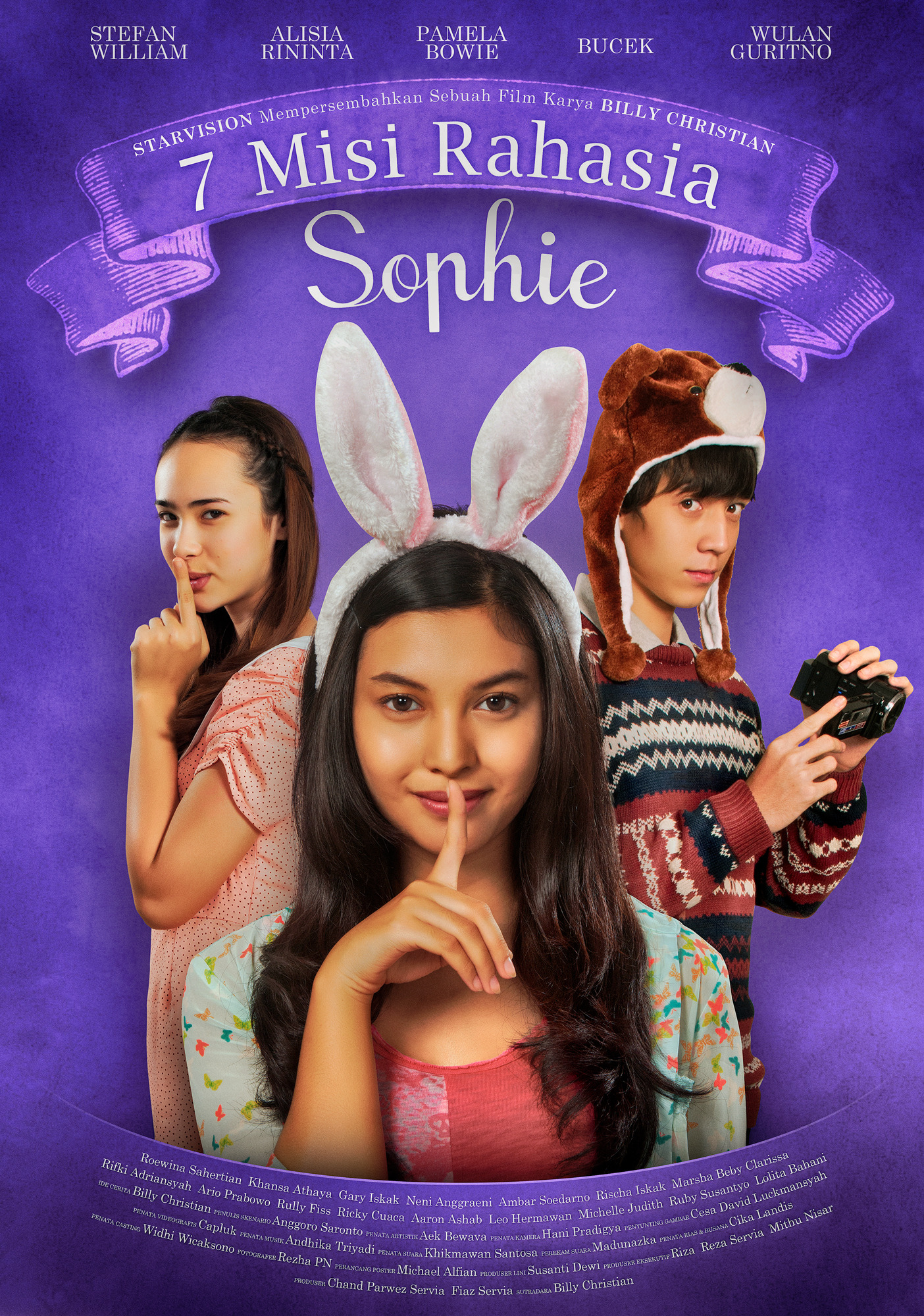 Mega Sized Movie Poster Image for 7 Misi Rahasia Sophie (#2 of 2)