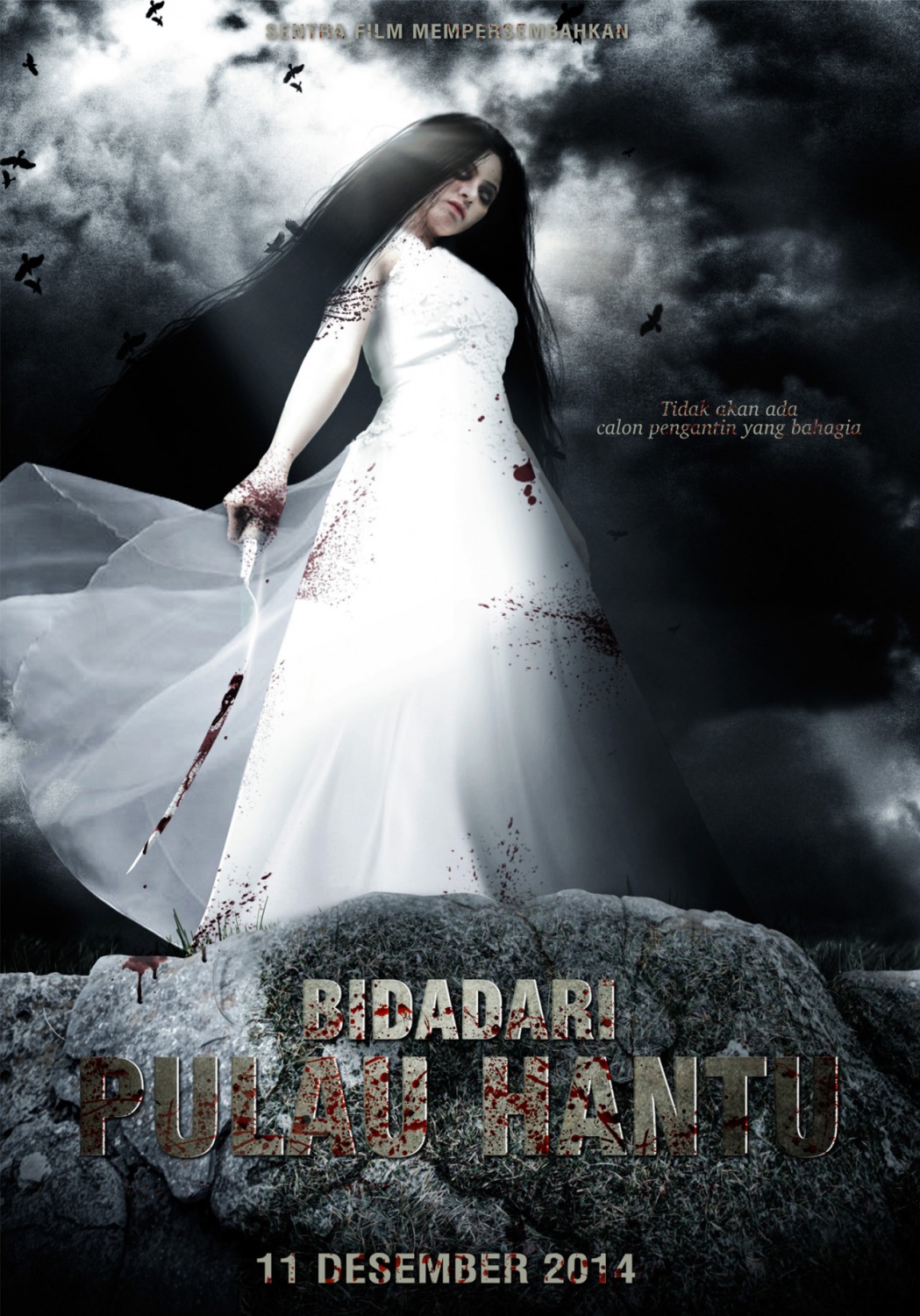 Extra Large Movie Poster Image for Bidadari Pulau Hantu 