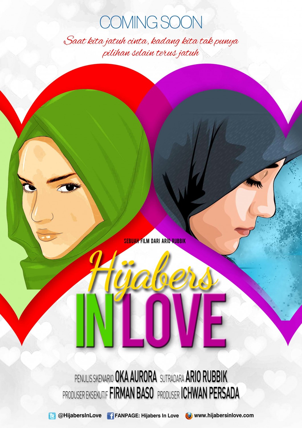 Extra Large Movie Poster Image for Hijabers in Love 