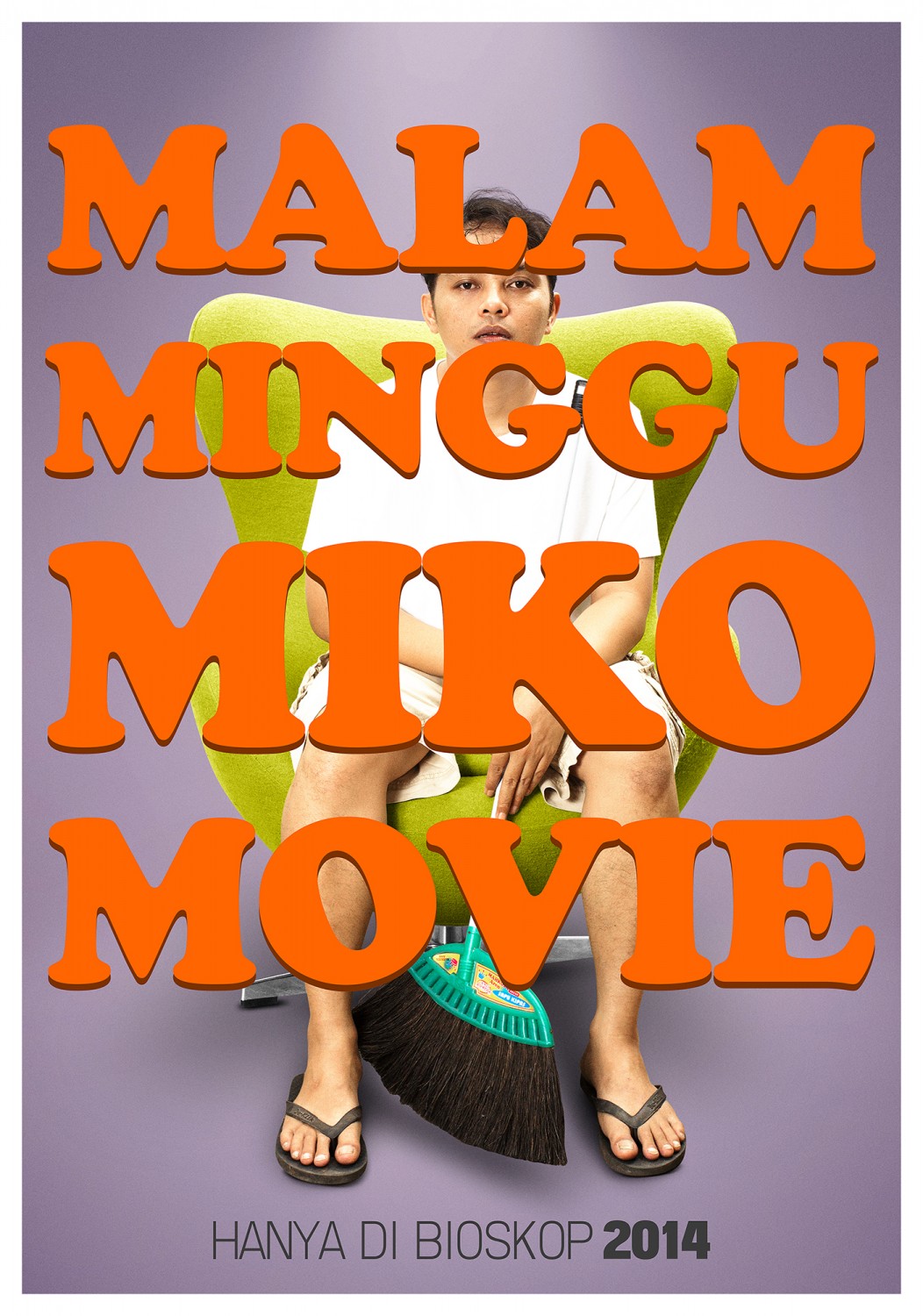 Extra Large Movie Poster Image for Malam Minggu Miko Movie (#2 of 6)