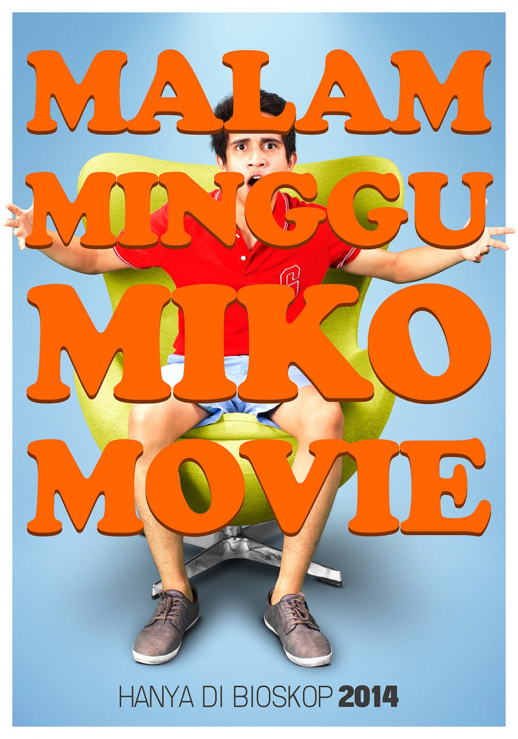 Extra Large Movie Poster Image for Malam Minggu Miko Movie (#3 of 6)